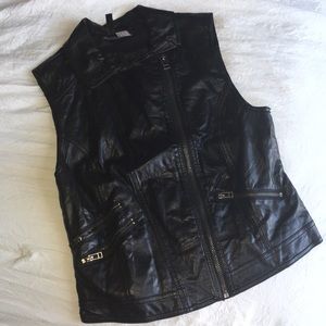 *LAST CHANCE* Faux Leather Vest